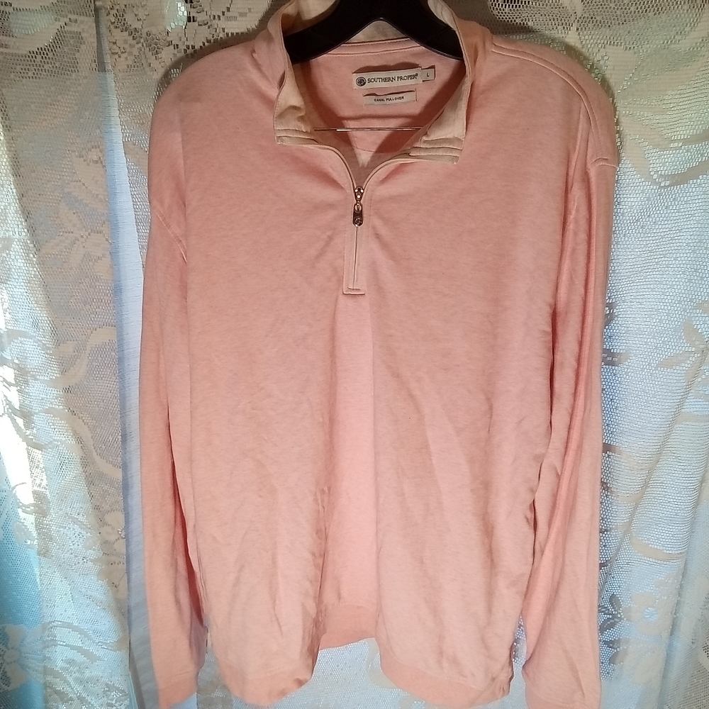 Southern Proper Canal Pullover Women's Pink Sweater Sz L